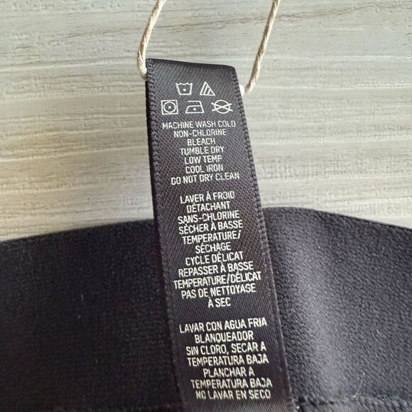 SKIMS Boyfriend Loose Pant Black Medium NWT - Picture 8 of 9